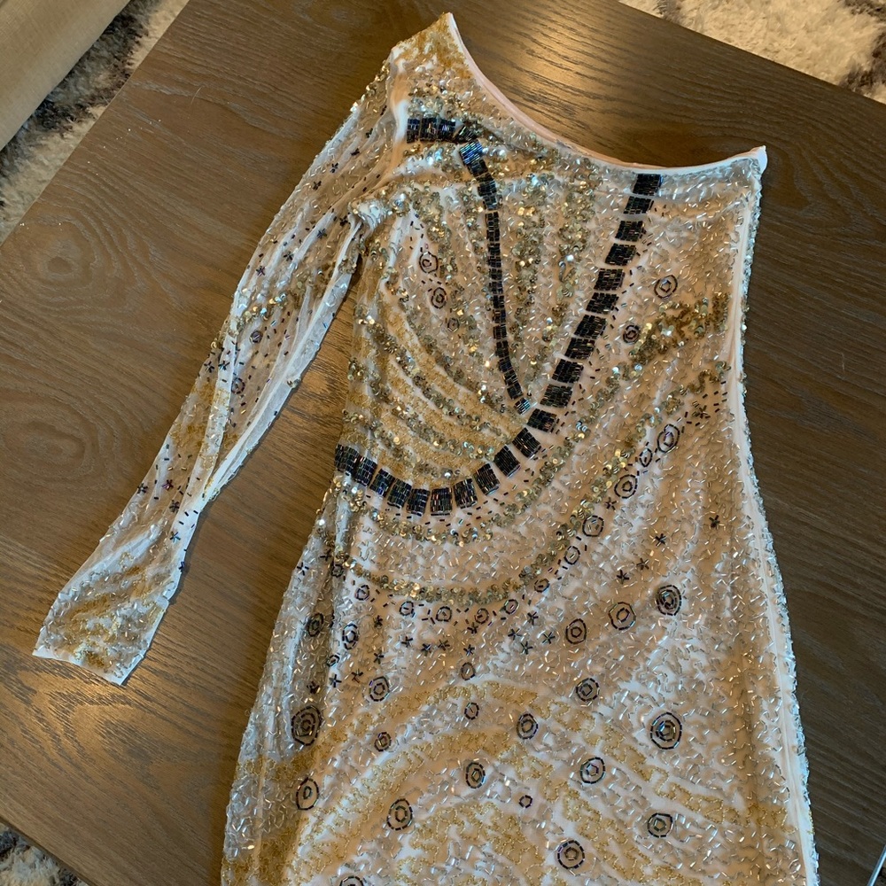 Sequin mini dress